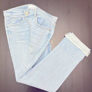LOFT Boyfriend Cropped Spring/Summer Jeans